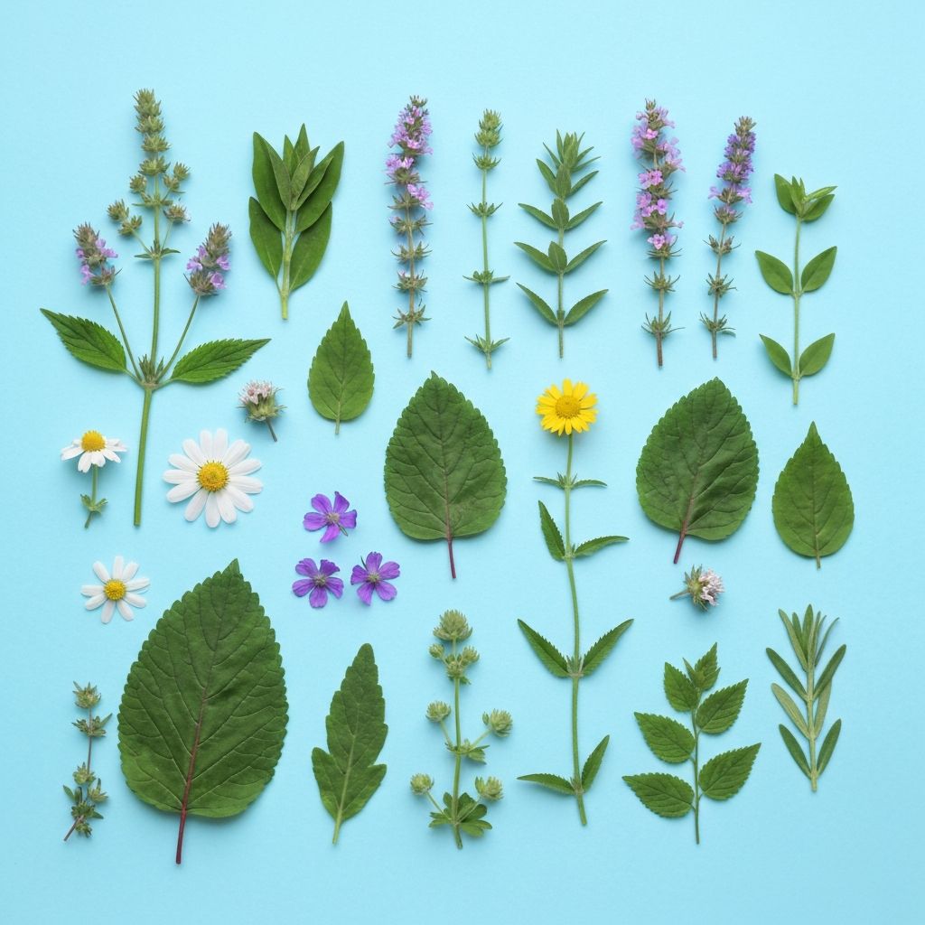 Herbal and plant-based ingredients